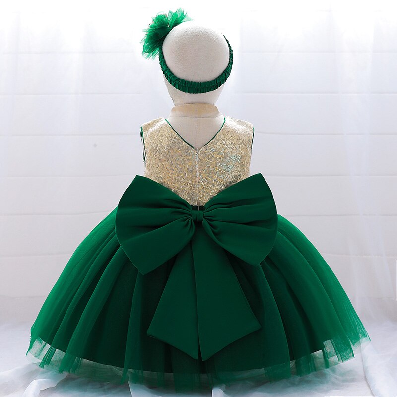 Vestido corto elegante para niñas