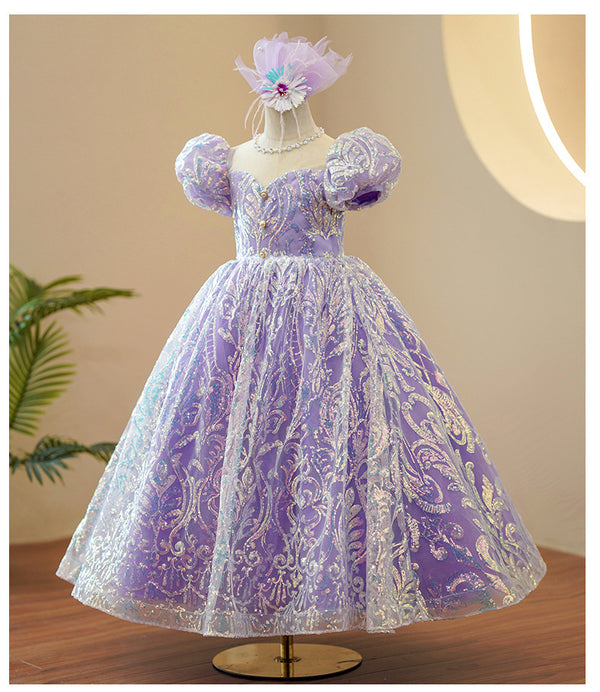 Vestido Clara color lila para niñas