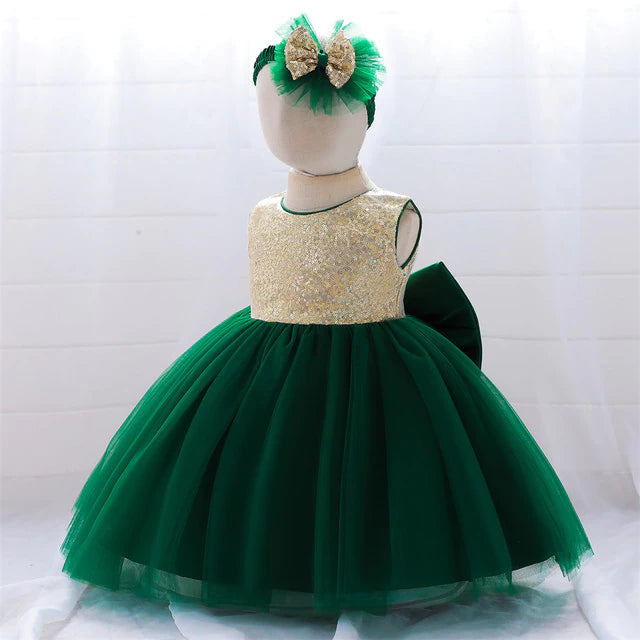 Vestido corto elegante para niñas