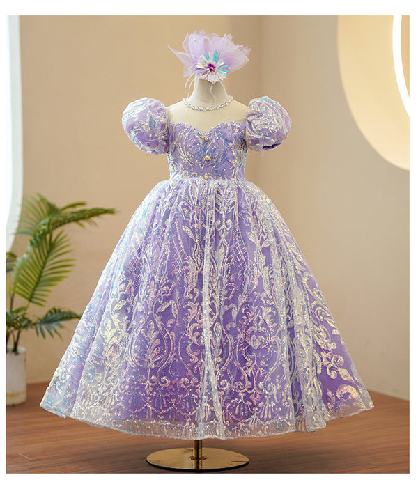 Vestido Clara color lila para niñas