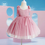 Vestido Charlotte color rosa para niñas Mon Dieu!