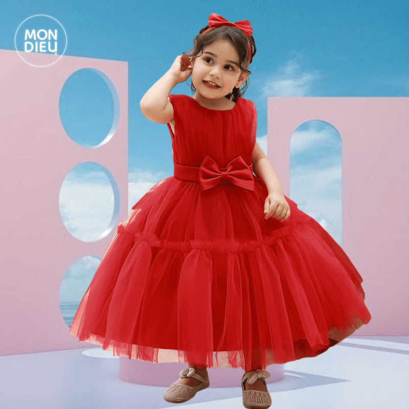 Vestidos para niñas sale de color rojo