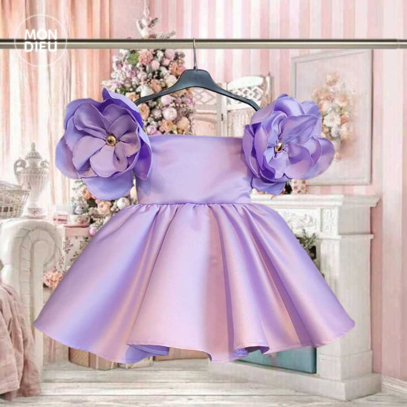 Vestido lilas top