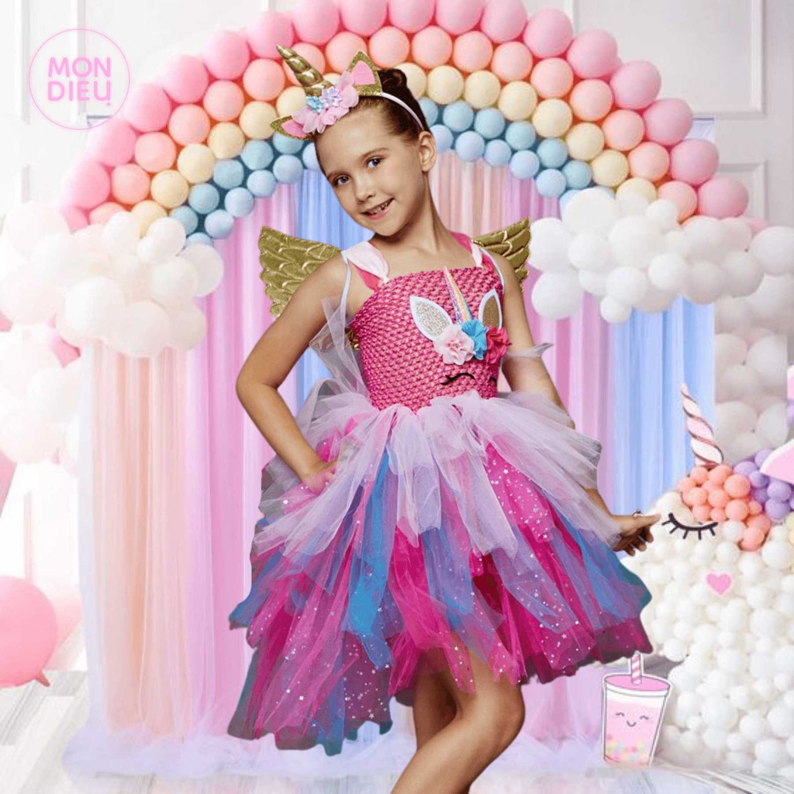 Vestido de unicornio para niña de 10 años outlet