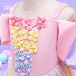 Vestido keitlyn color rosa para niñas Mon Dieu!