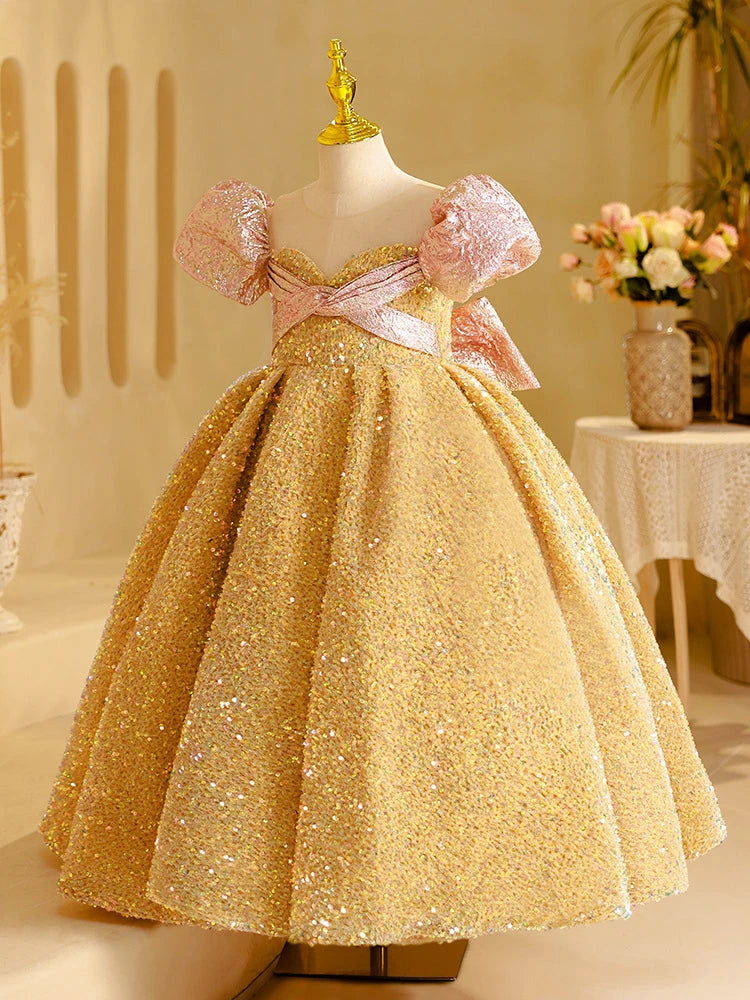 Vestidos color online naranja para niñas