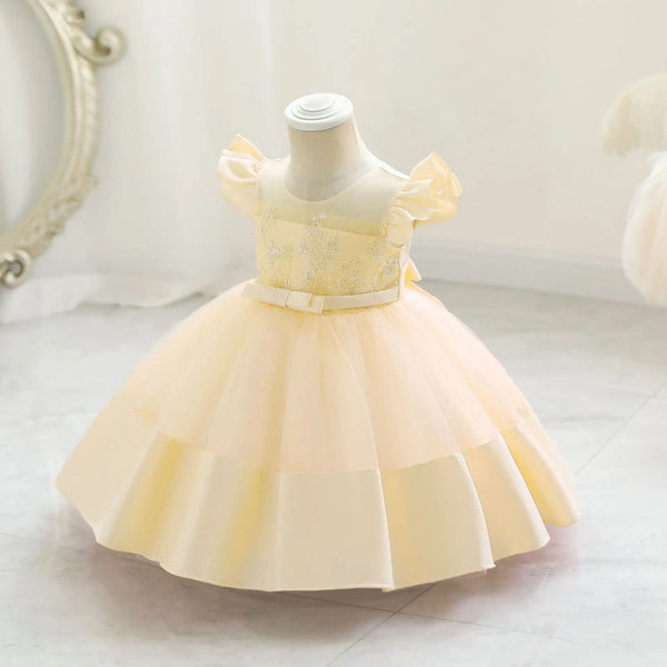 Vestido Priscila color beige para niñas