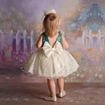Vestido corto elegante para niñas
